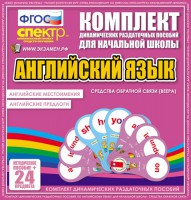 Динамические раздаточные пособия. Английский язык (веера). Английские местоимения, английские предлоги. - fgospostavki.ru - Ивантеевка
