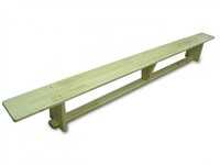 Скамейка гимнастическая (деревянные ножки) (3,5 м)  - fgospostavki.ru - Ивантеевка
