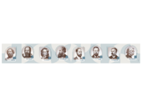 Стенд-лента "Выдающиеся ученые-физики" - fgospostavki.ru - Ивантеевка