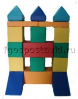 Мягкий модуль-конструктор "Башня" (17 элементов) - fgospostavki.ru - Ивантеевка