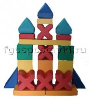 Мягкий модуль-конструктор "Башня" (21 элемент) - fgospostavki.ru - Ивантеевка