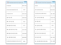 Комплект карточек (10) "Обучающий калейдоскоп. Умножение на 7, 8 и 9" - fgospostavki.ru - Ивантеевка