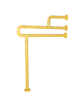 Поручень напольно-настенный с антибактериальным покрытием (желтый) - fgospostavki.ru - Ивантеевка