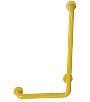 Поручень опорный L-образный вертикальный (желтый) - fgospostavki.ru - Ивантеевка
