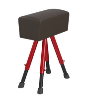 Козел гимнастический переменной высоты (чехол из натуральной кожи) - fgospostavki.ru - Ивантеевка