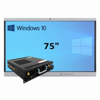 Интерактивная панель 75" (встроенный ПК, Win10) - fgospostavki.ru - Ивантеевка