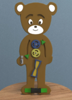 Бизиборд «Медвежонок» - fgospostavki.ru - Ивантеевка