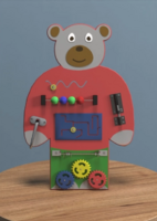 Бизиборд «Папа-медведь» - fgospostavki.ru - Ивантеевка