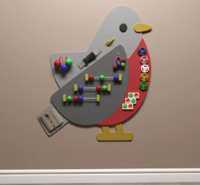 Бизиборд «Перелетный снегирь» - fgospostavki.ru - Ивантеевка