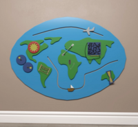 Бизиборд «Планета Земля» - fgospostavki.ru - Ивантеевка