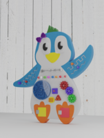 Бизиборд «Радостный пингвин» - fgospostavki.ru - Ивантеевка