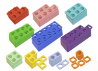 Нумирошка. Набор цветных пластиковых форм 100 шт. по методике Нумикон - fgospostavki.ru - Ивантеевка