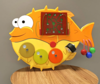 Бизиборд «Рыба-еж» - fgospostavki.ru - Ивантеевка