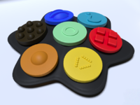 Полностью тактильный коммуникатор 7-кнопочный многоуровневый - fgospostavki.ru - Ивантеевка