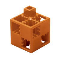 Кубик-основание коричневый 20х20 Artec - fgospostavki.ru - Ивантеевка