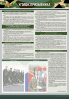 Стенд-уголок "Уголок призывника" - fgospostavki.ru - Ивантеевка