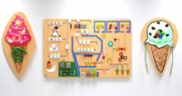 Комплект бизибордов «Фабрика мороженого» - fgospostavki.ru - Ивантеевка