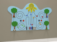 Настенная панель «Счет, фигуры, цвета» - fgospostavki.ru - Ивантеевка