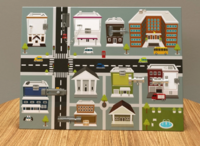 Настенная панель «Городские улицы» - fgospostavki.ru - Ивантеевка