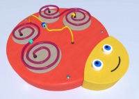 Настенный игровой элемент в виде головы гусеницы - fgospostavki.ru - Ивантеевка