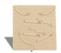 Тактильно-развивающая панель «Веселые горки» - fgospostavki.ru - Ивантеевка