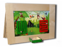 Тактильно-развивающая панель «Животные» - fgospostavki.ru - Ивантеевка