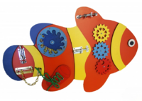 Бизиборд «Оранжевая рыбка» - fgospostavki.ru - Ивантеевка