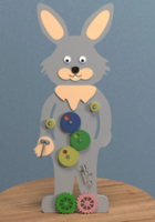 Бизиборд «Пасхальный кролик» - fgospostavki.ru - Ивантеевка