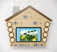 Интерактивный бизиборд с программным логопедическим комплексом и элементами «Избушка» - fgospostavki.ru - Ивантеевка