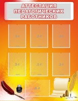 Стенд "Аттестация педагогических работников" - fgospostavki.ru - Ивантеевка