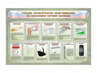 Стенды "Учебно-практическое оборудование по оказанию первой помощи" - fgospostavki.ru - Ивантеевка