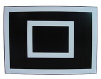 Щит баскетбольный навесной на шведскую стенку (ламинированная фанера), размер 700х700 миллиметров - fgospostavki.ru - Ивантеевка