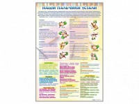 Стенд "Наши пальчики устали" (зарядка) - fgospostavki.ru - Ивантеевка