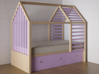 Детская кровать «Инга» - fgospostavki.ru - Ивантеевка