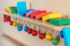 Тактильно-развивающая панель “Разноцветное домино” - fgospostavki.ru - Ивантеевка