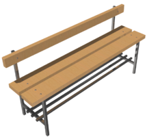 Скамья для раздевалок со спинкой (1,5 метра) - fgospostavki.ru - Ивантеевка