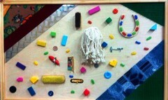 Тактильная панель с декоративными элементами - fgospostavki.ru - Ивантеевка