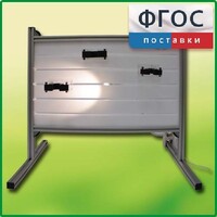 Панель с держателями и подсветкой для монтажа оборудования для проведения демонстрационных опытов по химии - fgospostavki.ru - Ивантеевка