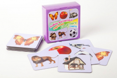 Набор магнитных карточек "Устный счет" (фон фиолетовый) - fgospostavki.ru - Ивантеевка