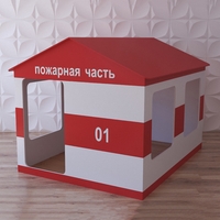Детский игровой домик «Пожарная служба» - fgospostavki.ru - Ивантеевка