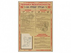 Стенд-уголок "Техника безопасности на уроках труда" - fgospostavki.ru - Ивантеевка