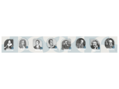 Стенд-лента "Выдающиеся писатели и деятели культуры стран изучаемых языков" (Великобритания) - fgospostavki.ru - Ивантеевка