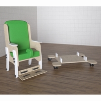 Стул для ребенка с ОВЗ стационарный с мобильной платформой «Адаптация» №4 - fgospostavki.ru - Ивантеевка