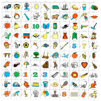 Обучающий конструктор «Мои первые слова» 100 картинок - fgospostavki.ru - Ивантеевка