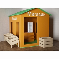 Игровой домик «Рынок» - fgospostavki.ru - Ивантеевка