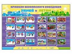 Интерактивный стенд "Правила безопасного поведения Зимой и Летом" - fgospostavki.ru - Ивантеевка