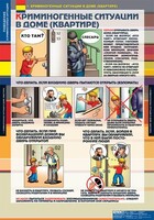 Комплект таблиц. ОБЖ. Поведение в криминогенных ситуациях. - fgospostavki.ru - Ивантеевка