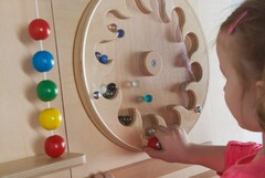 Тактильно-развивающая панель “Лабиринт-цветок” - fgospostavki.ru - Ивантеевка