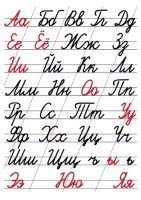 Таблица "Алфавит прописи" - fgospostavki.ru - Ивантеевка