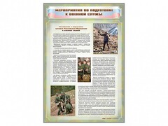 Стенд "Мероприятия обязательной подготовки граждан к военной службе" - fgospostavki.ru - Ивантеевка